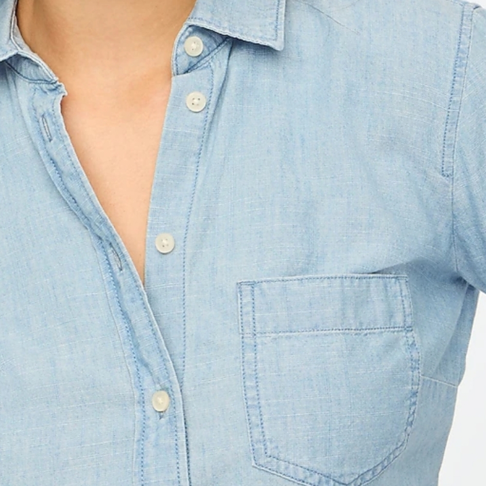 J. Crew Factory Light Blue Button Down Shirt